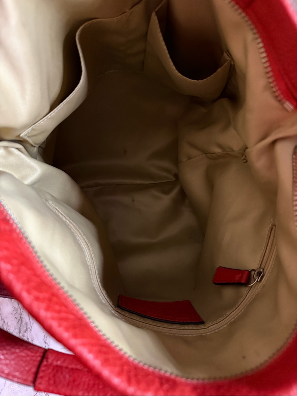 Coach Pebbled Leather Top Handle /Shoulder / Crossbody Bag – Paprika - Picture 15 of 15